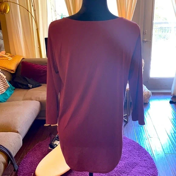 Green Envelope plum blouse women’s shirt Medium​​ - Picture 5 of 6